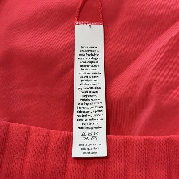 New Bond-Eye Australia Bikini Bottom In Coral Stripe XS - Picture 12 of 14